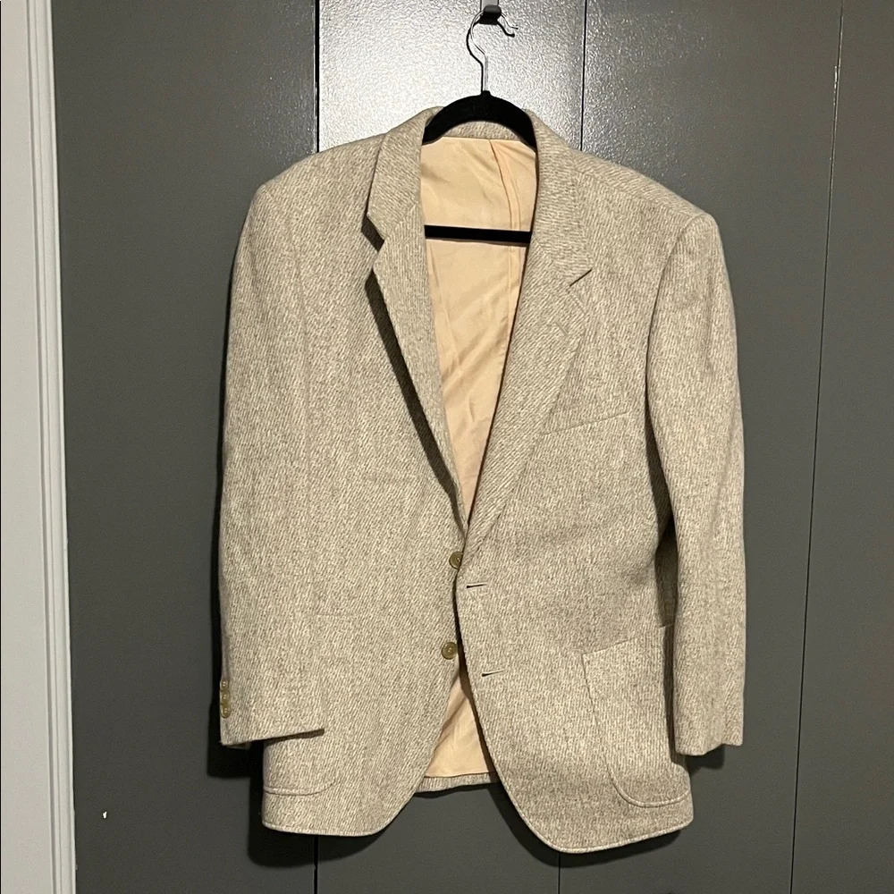 Wool-like vintage blazer